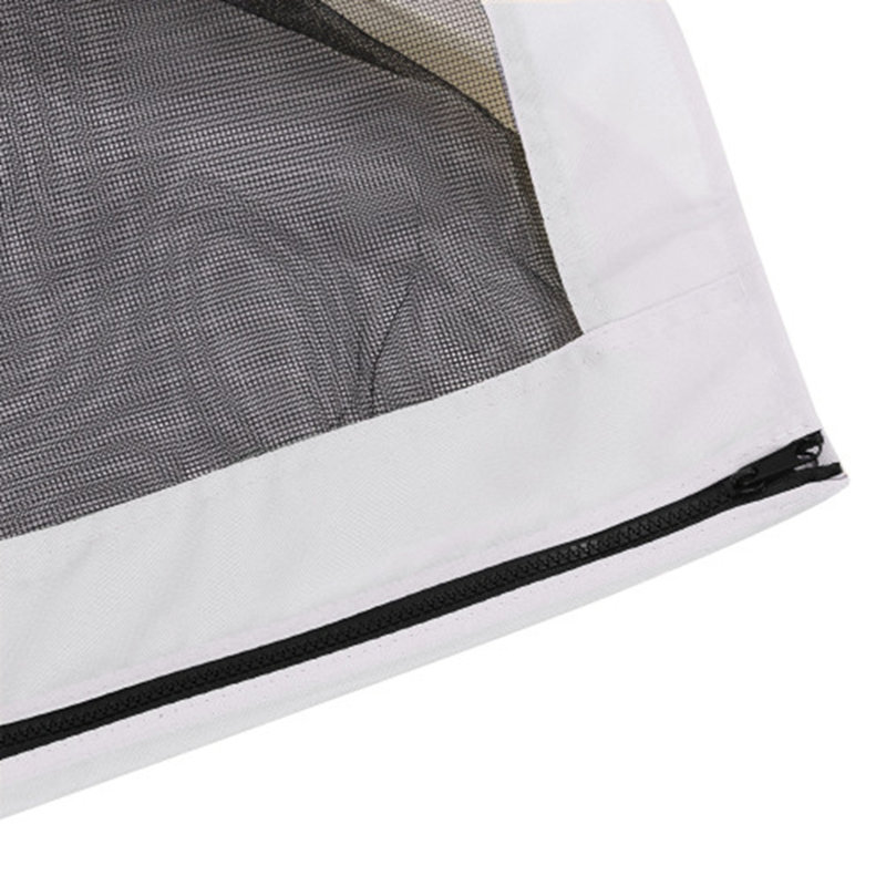 Replacement Mesh Sidewall Netting for Patio Gazebos and Canopy Tents with Zippers (Sidewall Only)