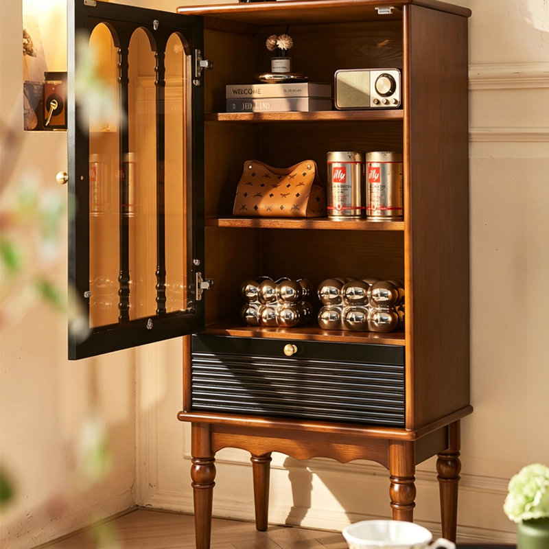 Armoire de rangement de style français rétro