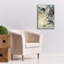 «Epic Graffiti» «Time To Think» par Carla Jennings, art mural sur toile, 18 po x 26 po