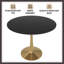 Table de salle à manger ronde Leisuremod Bristol-1033309019