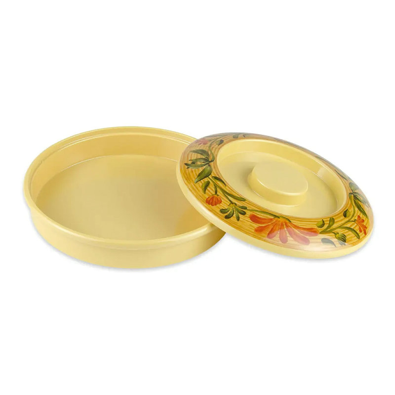 GET TS-800-L-VN-EC Tortilla de qualité commerciale / support avec couvercle, 7,75 po, vénitien (ensemble de 4)