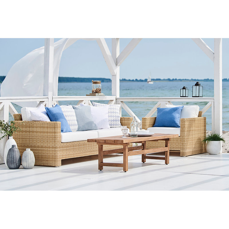 Chaise longue d'extérieur Sixty, Blanc