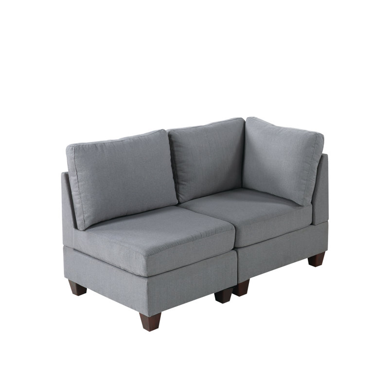 Prudenville Modern Sofa MODULAR SET 2PC