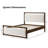 Juniper Solid Wood Boucle Bed-114509202-114509206