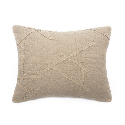 Tanner Linen Natural Sham - Standard
