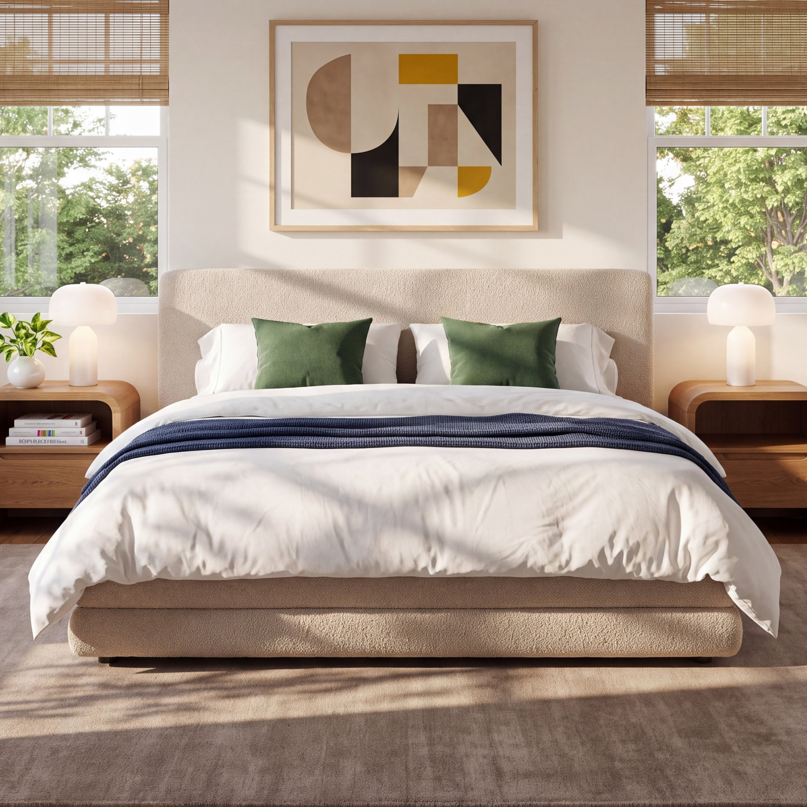 Viski Platform Bed, King