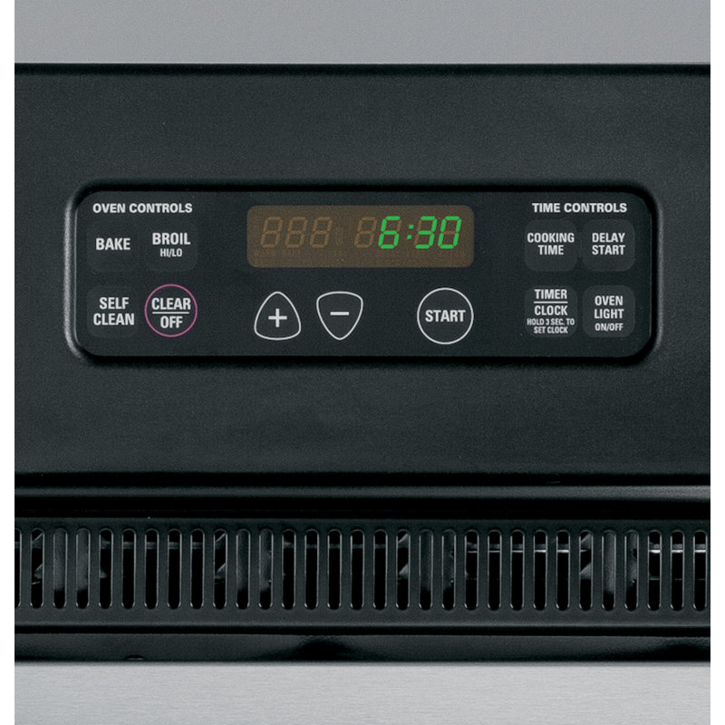 24" Self-Cleaning Electric Double Wall Oven, Stainless Steel