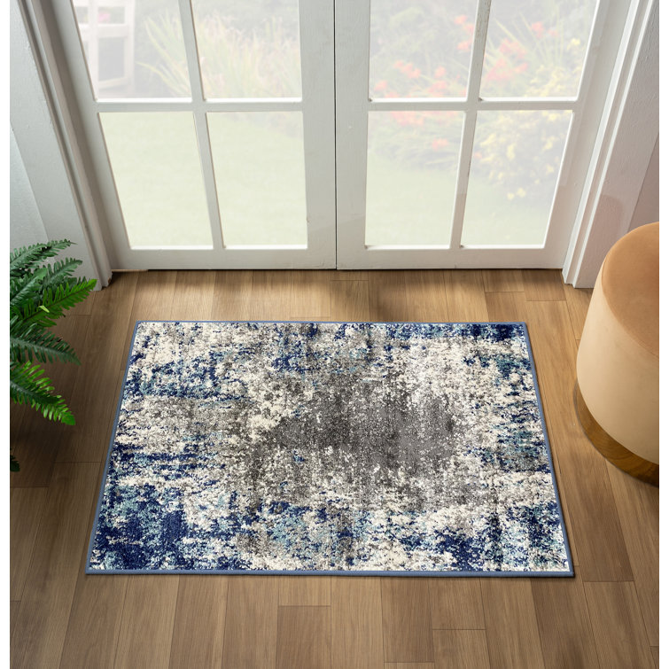 Tapis bleu Dodsworth