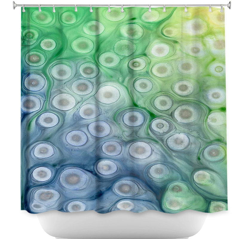 Rideau de douche simple rivulet