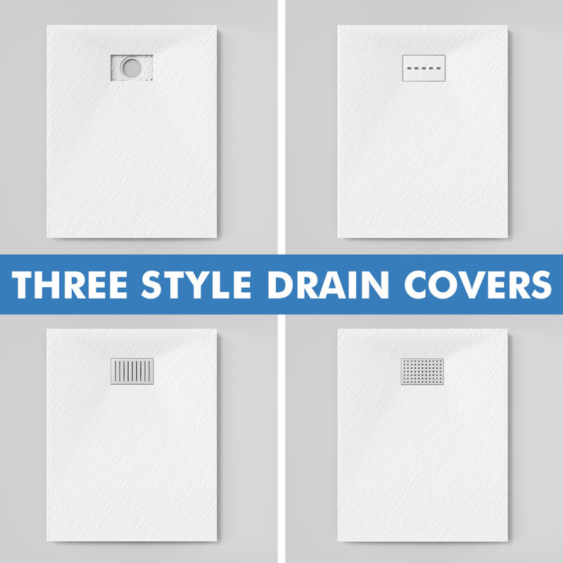 W 0.3mm D Shower Tray, 150cm H x 70cm W x 0.3cm D