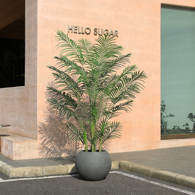 Adcock 84" Palm Tree in Planter