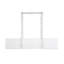 Luminaire suspendu linéaire pour îlot de cuisine 8 lumières Mccombs-2087678522-2087678523