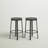 Bruce Swivel Counter Stool with Iron Frame-1394061098