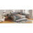 Glam Velvet Upholstered Daybed with Storage Shelves and Charging Station-117122594