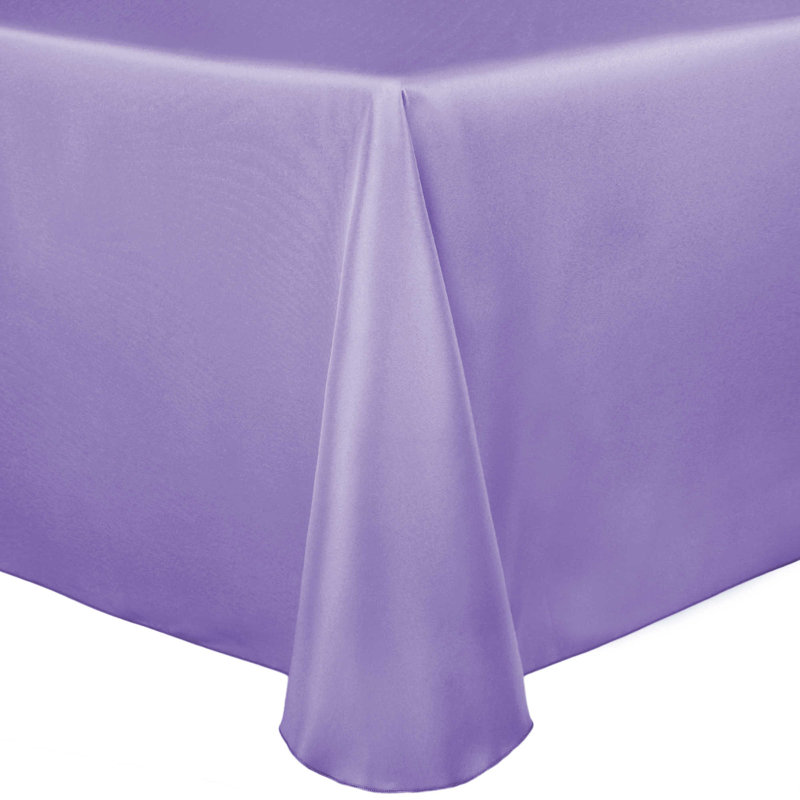 Ultimate Textile Oval Tablecloth, 2, Violet, 120" x 60"