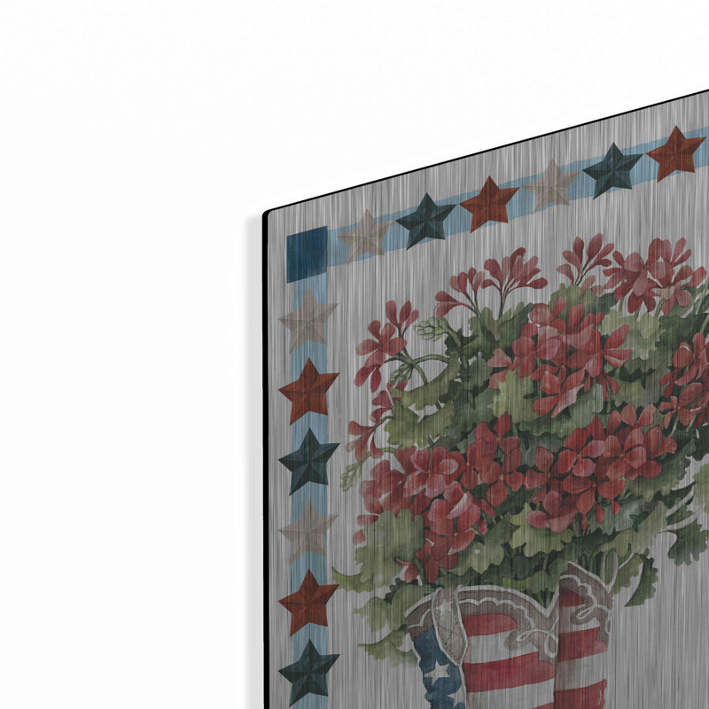 "Bottes patriotiques" par Cindy Jacobs, H 24 po x l 16 po