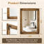 Miroir de salle de bain Farmhouse