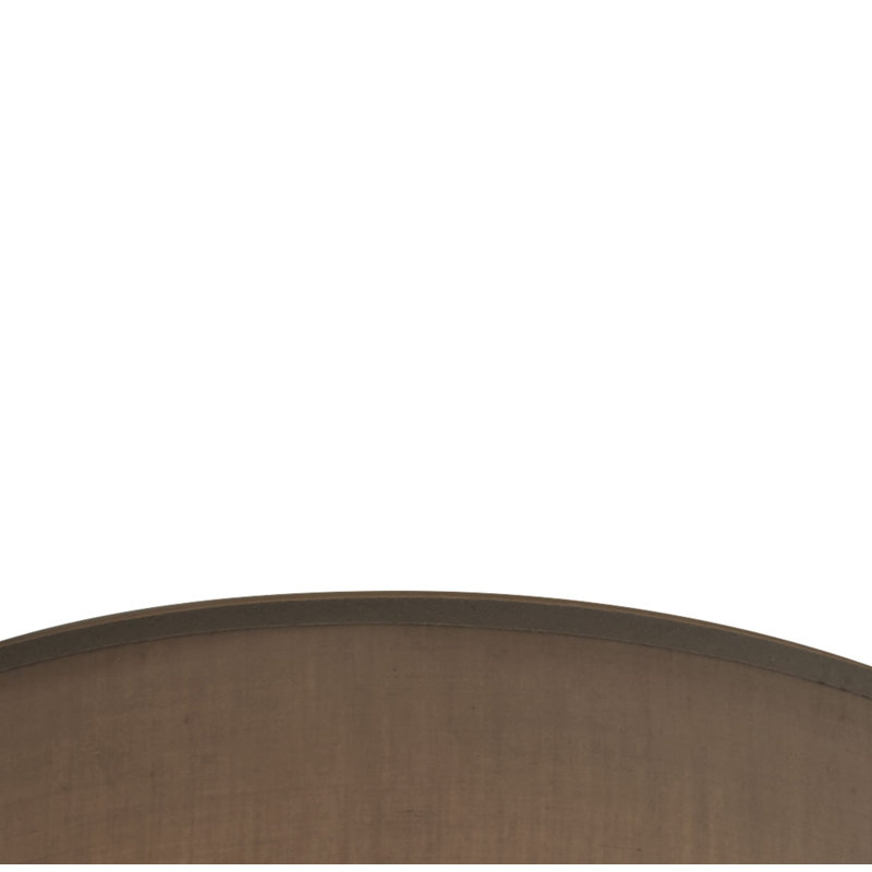 Terrence LED Flush Mount, 12.5cm H x 50cm W x 50cm D, Grey