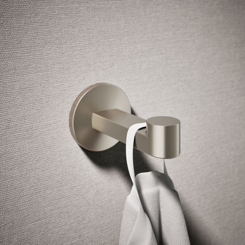 Components™ Robe Hook, Vibrant Brushed Nickel