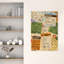 Billets de voyage nostalgiques, affiche murale d'architecture urbaine rétro vintage classique-2092889707