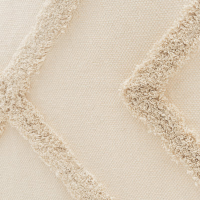 Geometric Cotton Machine Tufted 110cm X 170cm Area Rug