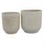 Ensemble de 2 pots à fleurs Lyna