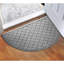 Tapis d'entrée semi-rond pour l'intérieur 24 po x 39 po WaterHog® Cordova-2092127844