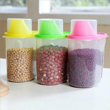 Airtight Food Storage Containers with Lids – 6 Piece Set – Dwellza