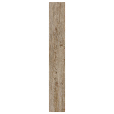 Planche en vinyle 7,25" x 48" x 2,5 mm chêne de luxe austere