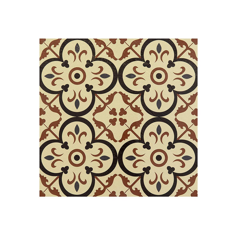 Retro Self Adhesive 12" x 12" x 1.5mm Luxury Vinyl Tile, Burch