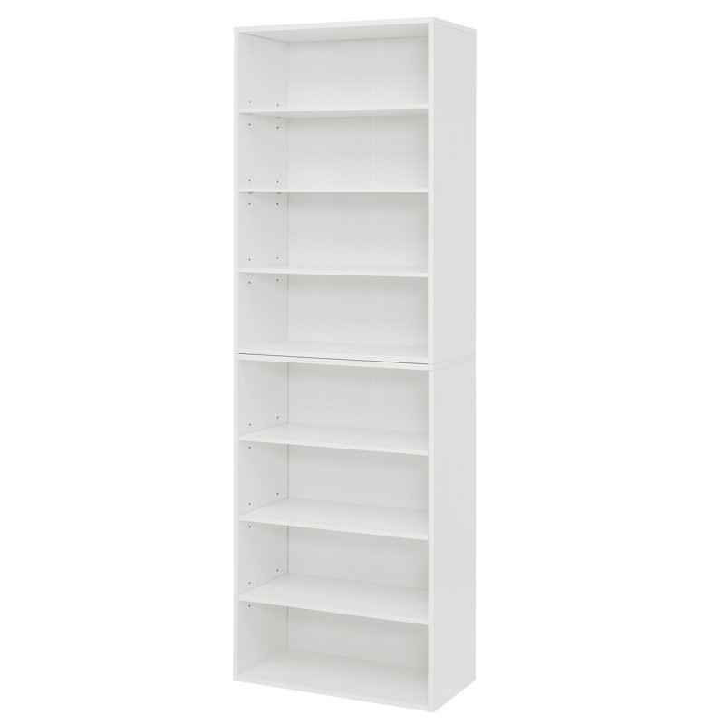 Armoire de rangement pour CD et DVD, Blanc