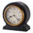 Imogene Traditional Analog Metal Quartz Movement / Crystal Tabletop Clock in Black/Gold/White