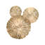 3 Piece Lily Pad Cluster Set-Antique Brass