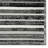 Amla Striped Machine Washable Area Rug in Light Gray/Black-1151073519