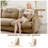 Elysium 107" W x 34.2" D x 36.6" H 3-Seater Tufted Chenille Modular Sectional Couch