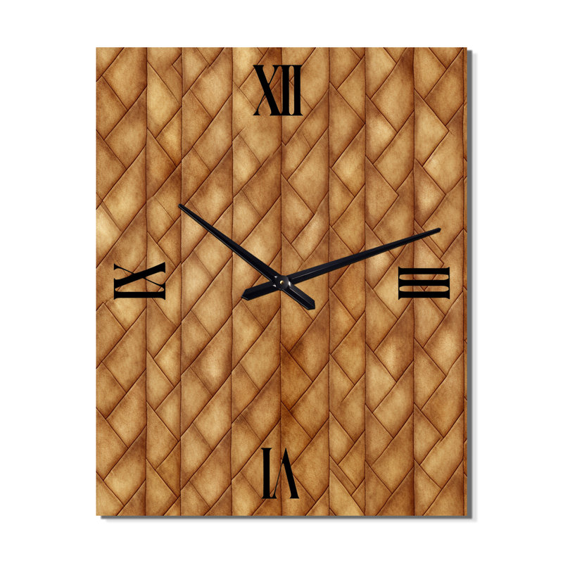 Horloge murale Mid-Century, Médium