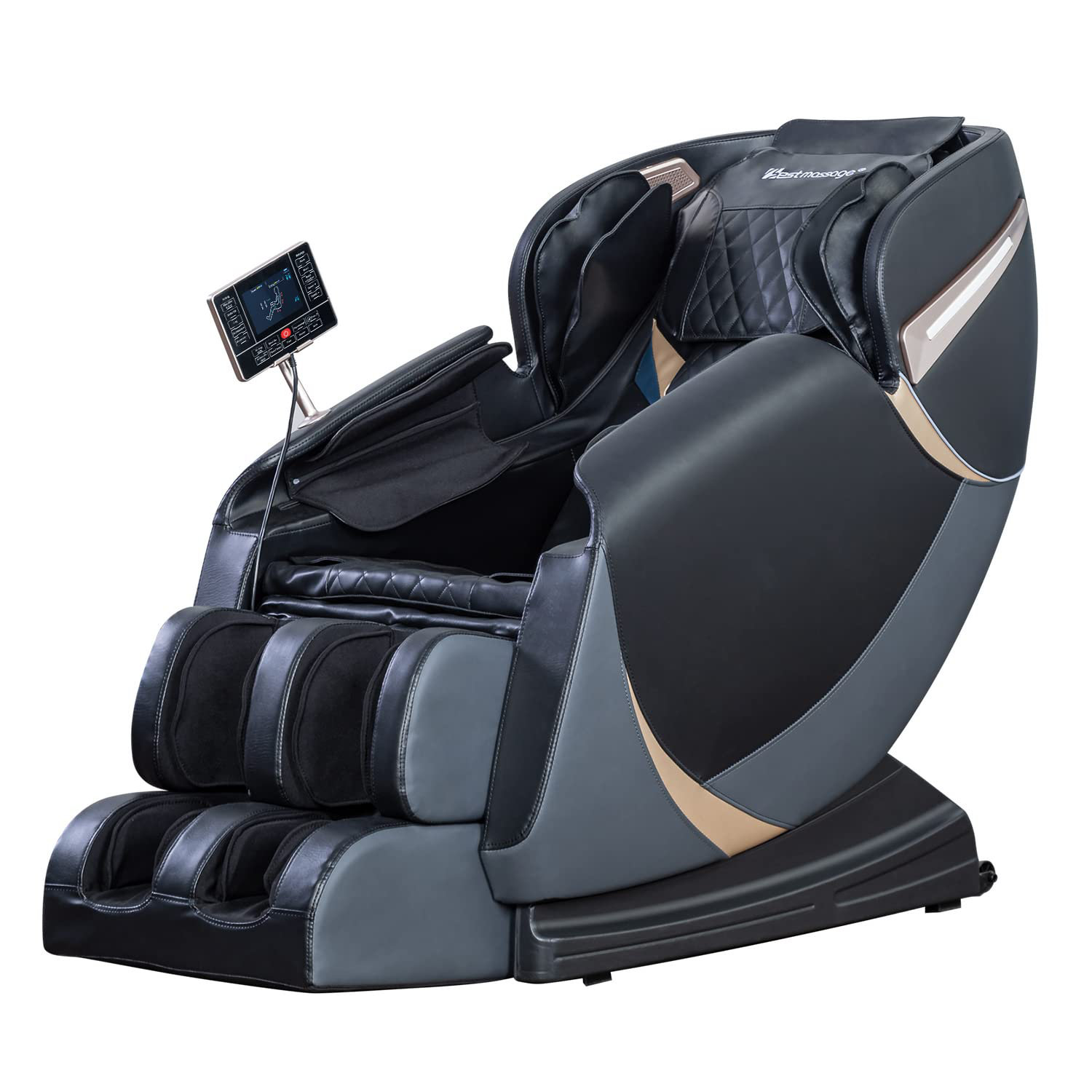 Inbox Zero Upholstered Heated Massage Chair & Reviews