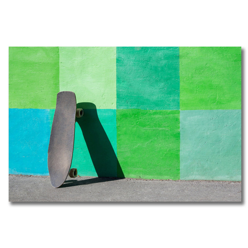 Board Break " Board Break ", 30" H x 40" W x 1.5" D, Acrylic