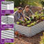 Lit de jardin surélevé en métal pour l'extérieur-1593432106