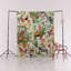 Multi-Coloured Forest-Themed Flower, Elephant, and Tiger Patterned Creative Modern Decorative Rug-2085654310
