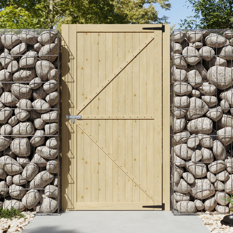 90 cm H x 180 cm W Fence Panels Fencing with 1 Panel(s) Included