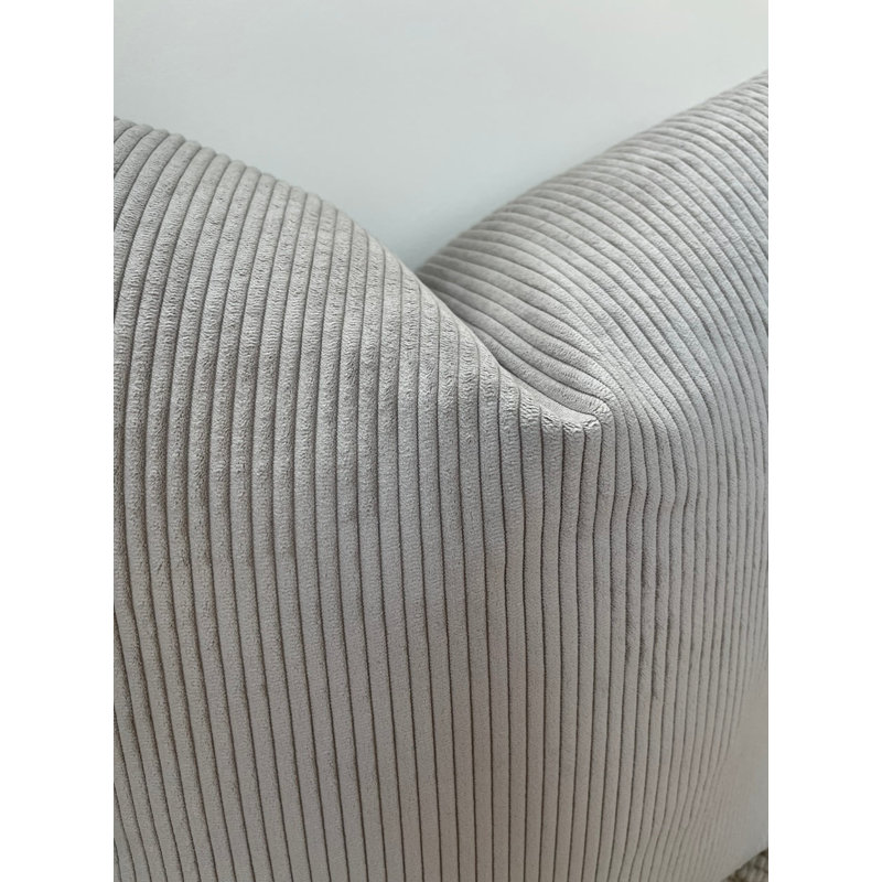 Abstract Grey Square Cushion Cover