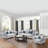 2 Piece Linen Standard Living Room Set