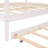 Saunderton Wooden House Bed with Trundle-298050781-298050780