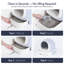Jaidyn Plastic Litter Box Enclosure with Scoop