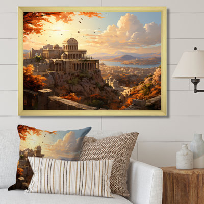 «Grèce Emperor Dreams III», reproduction d'art sur toile