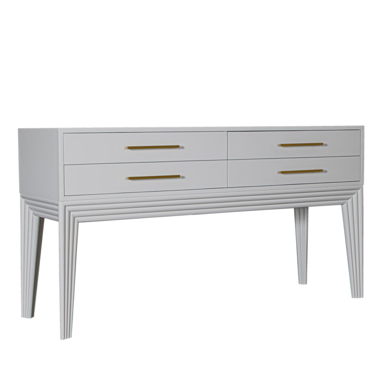 Barcelona Console Table, Light Gray