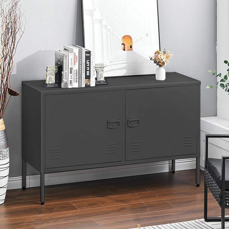 Lasher Accent Cabinet, Black