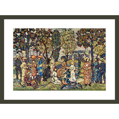 «Autumn Festival» par Maurice Brasil Prendergast, impression giclée sur cadre