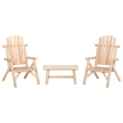 Solid Wood 2 - Person Seating Group